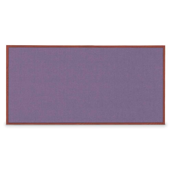 Combo Board, 60"x36", Bronze Frame/Black Porcelain & Forbo